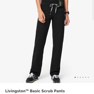 FIGS- Livingston Basic Pants- Women’s Small- Black